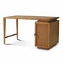 Casa Padrino Luxus Schreibtisch Braun / Bronze 140 cm - B�ro M�bel