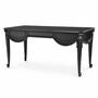 Casa Padrino Luxus Barock Schreibtisch Schwarz 160 cm - Barock B�ro M�bel