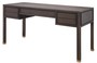 Casa Padrino Luxus Schreibtisch mit 5 Schubladen Braun / Messingfarben 161 x 65,5 x H. 78,5 cm - B�rom�bel