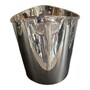 Casa Padrino Luxus Sektk�hler Silber mit Elefantenkopf Griffen - Ovaler Weink�hler