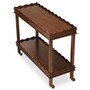Casa Padrino Luxus Servierwagen Braun / Vintage Messing 116 cm - Hotel Trolley