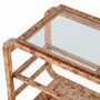 Casa Padrino Luxus Servierwagen Hellbraun 80 x 48 x H. 75 cm - Gastronomie Accessoires - Hotel Accessoires - Luxus Accessoires