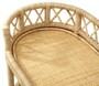 Casa Padrino Luxus Rattan Servierwagen Naturfarben 70 x 44 x H. 88 cm
