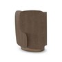 Casa Padrino Luxus Sessel Dunkelgrau / Messing 113 x 51 x H. 148 cm - Eleganter Sessel - Moderne Wohnzimmer M�bel - Luxus Qualit�t 