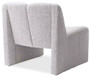 Casa Padrino Designer Sessel Grau 75 x 73 x H. 72,5 cm - Wohnzimmer & Hotel Sessel - Wohnzimmer & Hotel M�bel - Luxus Kollektion