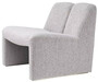 Casa Padrino Designer Sessel Grau 75 x 73 x H. 72,5 cm - Wohnzimmer & Hotel Sessel - Wohnzimmer & Hotel M�bel - Luxus Kollektion