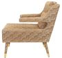 Casa Padrino Luxus Sessel Gold / Gold 76 x 88 x H. 89 cm - Wohnzimmer Sessel im Neoklassichen Stil - Designer Wohnzimmerm�bel