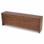Casa Padrino Luxus Sideboard Braun / Bronze 240 cm - Wohnzimmer & Hotel M�bel