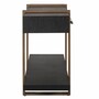 Casa Padrino Luxus Sideboard Schwarz / Antik Messing 180 cm - Luxus M�bel