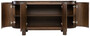 Casa Padrino Luxus Sideboard Dunkelbraun 160 x 49,5 x H. 82 cm - Massivholz Schrank mit 4 T�ren - Massivholz M�bel - Luxus M�bel