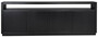 Casa Padrino Luxus Sideboard Schwarz 240 x 40 x H. 85 cm - Massivholz Schrank mit 4 T�ren - Wohnzimmer M�bel - Wohnzimmer Einrichtung - Luxus M�bel - Luxus Einrichtung
