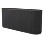 Casa Padrino Luxus Sideboard Schwarzgrau 180 cm - Luxus Hotel M�bel