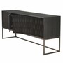 Casa Padrino Luxus Sideboard Schwarzgrau / Bronze 200 cm - Luxus M�bel