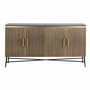 Casa Padrino Luxus Sideboard mit 4 T�ren und Marmorplatte Gold / Schwarz 160 cm - Luxus M�bel - Luxus Interior