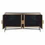 Casa Padrino Luxus Sideboard mit 4 T�ren und Marmorplatte Gold / Schwarz 160 cm - Luxus M�bel - Luxus Interior
