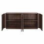 Casa Padrino Luxus Eichenholz Sideboard mit 4 T�ren Braun 180 cm - Luxus M�bel