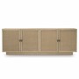Casa Padrino Luxus Sideboard mit 4 T�ren Beige / Bronze 220 cm - Luxus M�bel