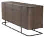 Casa Padrino Luxus Kommode mit 4 T�ren und Schublade Braun / Bronze 170 x 46 x H. 75 cm - Luxus Qualit�t