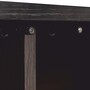 Casa Padrino Luxus Sideboard mit 4 T�ren Schwarz / Messing 220 cm - Luxus M�bel - Luxus Interior