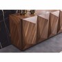 Casa Padrino Luxus Sideboard mit Spiegel Braun 237 cm - Luxus M�bel