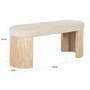 Casa Padrino Luxus Sitzbank Beige 120 cm - Wohnzimmer & Hotel M�bel