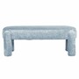 Casa Padrino Luxus Sitzbank Hellblau 123 cm - Wohnzimmer & Hotel M�bel