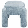 Casa Padrino Luxus Sitzbank Hellblau 123 cm - Wohnzimmer & Hotel M�bel