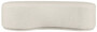 Casa Padrino Luxus Sitzbank Cremefarben 149 x 65,5 x H. 41 cm - Gebogene Bank - Wohnzimmer M�bel - Hotel M�bel - Luxus Kollektion