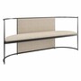 Casa Padrino Luxus Sitzbank Beige / Bronze / Gold 170 cm - Wohnzimmer & Hotel M�bel