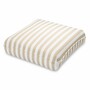 Casa Padrino Luxus Outdoor Sitzsack Wei� / Beige 118 cm - Garten Sitzkissen