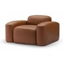 Casa Padrino Luxus Sofa 114 x 100 x H. 69.5 cm - Sofa mit Stoffbezug - Moderne Wohnzimmer M�bel - Luxus Qualit�t 