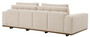 Casa Padrino Luxus Sofa Beige / Braun 236 x 110 x H. 80 cm - Wohnzimmer Sofa mit Kissen - Wohnzimmer M�bel - Luxus M�bel - Wohnzimmer Einrichtung - Luxus Einrichtung - Luxus Qualit�t