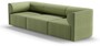 Casa Padrino Luxus Sofa Gr�n 270 cm - Modulares Wohnzimmer Sofa - Luxus Wohnzimmer M�bel