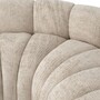 Casa Padrino Luxus Sofa Beige / Schwarz 331 cm - Luxus Hotel M�bel