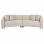 Casa Padrino Luxus Sofa Naturfarben 285 cm - Wohnzimmer & Hotel M�bel
