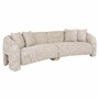 Casa Padrino Luxus Sofa Naturfarben 285 cm - Wohnzimmer & Hotel M�bel