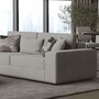 Casa Padrino Luxus Sofa Grau 263 cm - Hotel & Wohnzimmer M�bel
