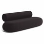 Casa Padrino Luxus Sofa Schwarz 240 cm - Luxus Wohnzimmer & Hotel M�bel