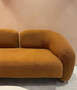 Casa Padrino Luxus Sofa Braun / Naturfarben 260 x 100 x H. 100 cm - Wohnzimmer Sofa - Hotel Sofa - Wohnzimmer M�bel - Hotel M�bel - Luxus M�bel - Luxus Einrichtung