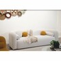 Casa Padrino Luxus Wohzimmer & Hotel Sofa Wei� 240 cm - Luxus M�bel