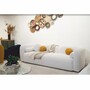 Casa Padrino Luxus Wohzimmer & Hotel Sofa Wei� 240 cm - Luxus M�bel