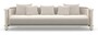 Casa Padrino Luxus Sofa Klassisch Beige / Grau - Hochwertige Verarbeitung - Moderne Wohnzimmer M�bel - Luxus Qualit�t 