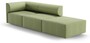 Casa Padrino Luxus Sofa Linke Seite Gr�n 270 cm - Modulares Wohnzimmer Sofa - Luxus Wohnzimmer M�bel