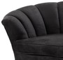 Casa Padrino Designer Sofa Schwarz / Dunkelbronze 164 x 74 x H. 73 cm - Luxus Kollektion
