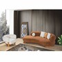 Casa Padrino Luxus Sofa Braun 255 cm - Wohnzimmer & Hotel M�bel