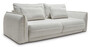Casa Padrino Luxus Sofa Grau 253 x 120 x H. 74 cm - Wohnzimmer Sofa mit Schlaffunktion - Wohnzimmer M�bel - Luxus M�bel - Luxus Interior