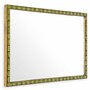 Casa Padrino Luxus Spiegel Gr�n / Vintage Messing H. 120 cm - Rechteckiger Wandspiegel