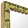 Casa Padrino Luxus Spiegel Gr�n / Vintage Messing H. 120 cm - Rechteckiger Wandspiegel