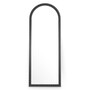 Casa Padrino Luxus Spiegel Schwarz H. 245 cm - Gro�er Luxus Wandspiegel