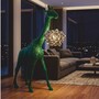 Casa Padrino Luxus Stehleuchte Giraffe Gr�n H. 230 cm - Tier Stehleuchten